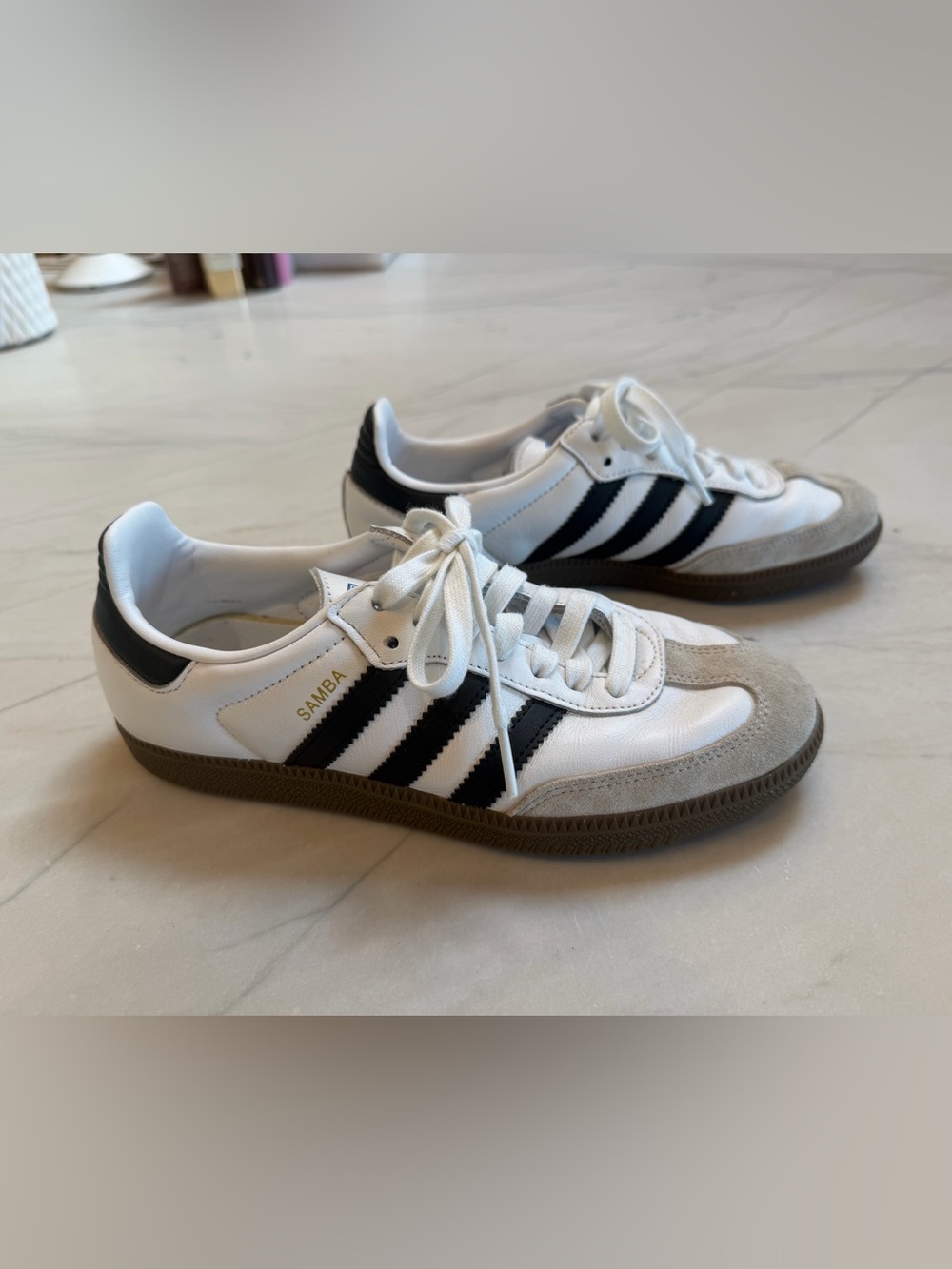adidas Samba Sneakers White & Black
